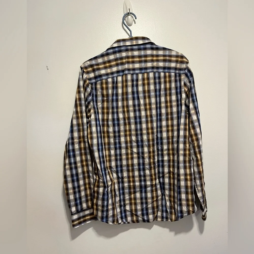 Perry Ellis SlimFit 100% Cotton Shirt Size Large - Picture 2 of 6